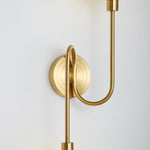 Holten Brass Armed Sconce