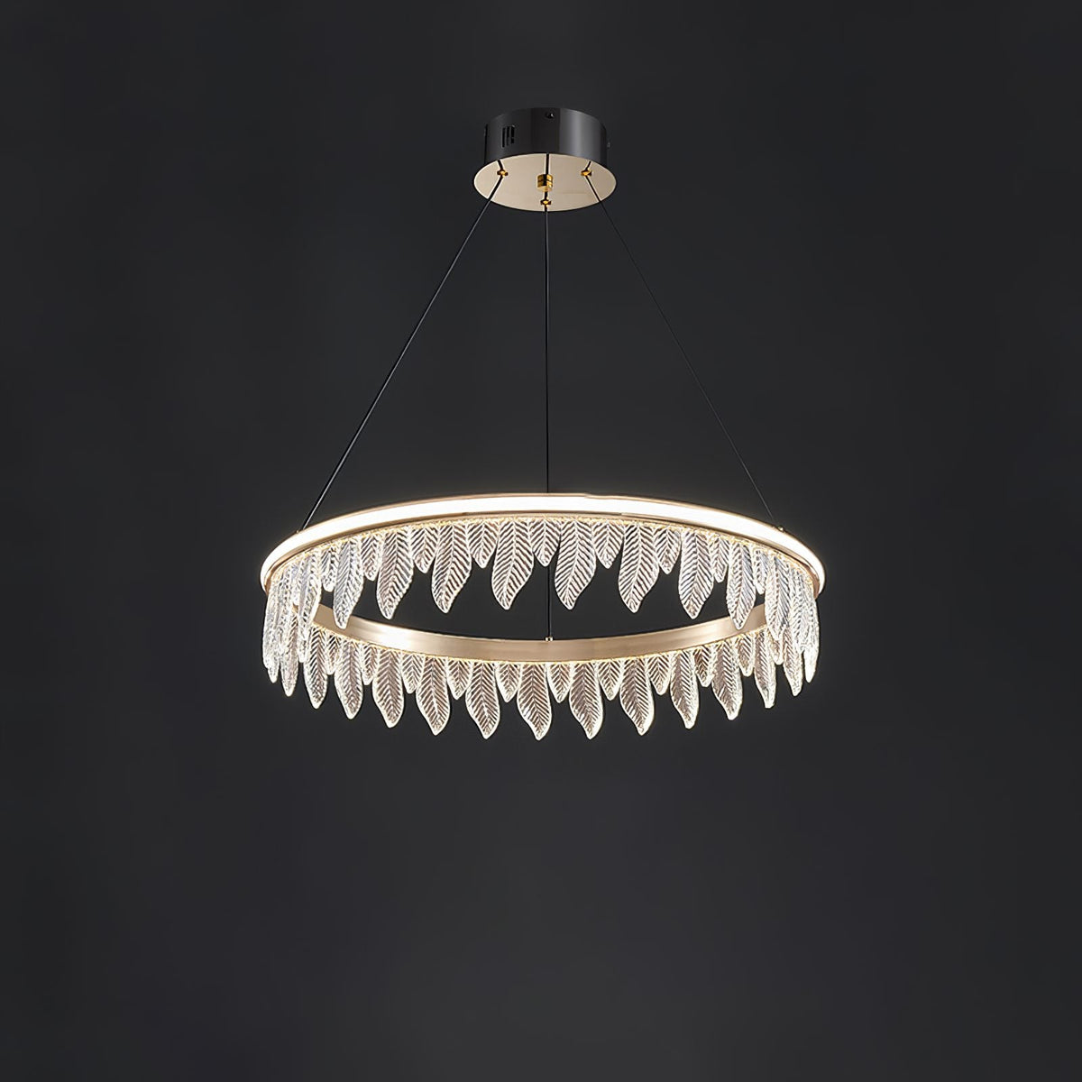 Holy Light Leaf Chandelier