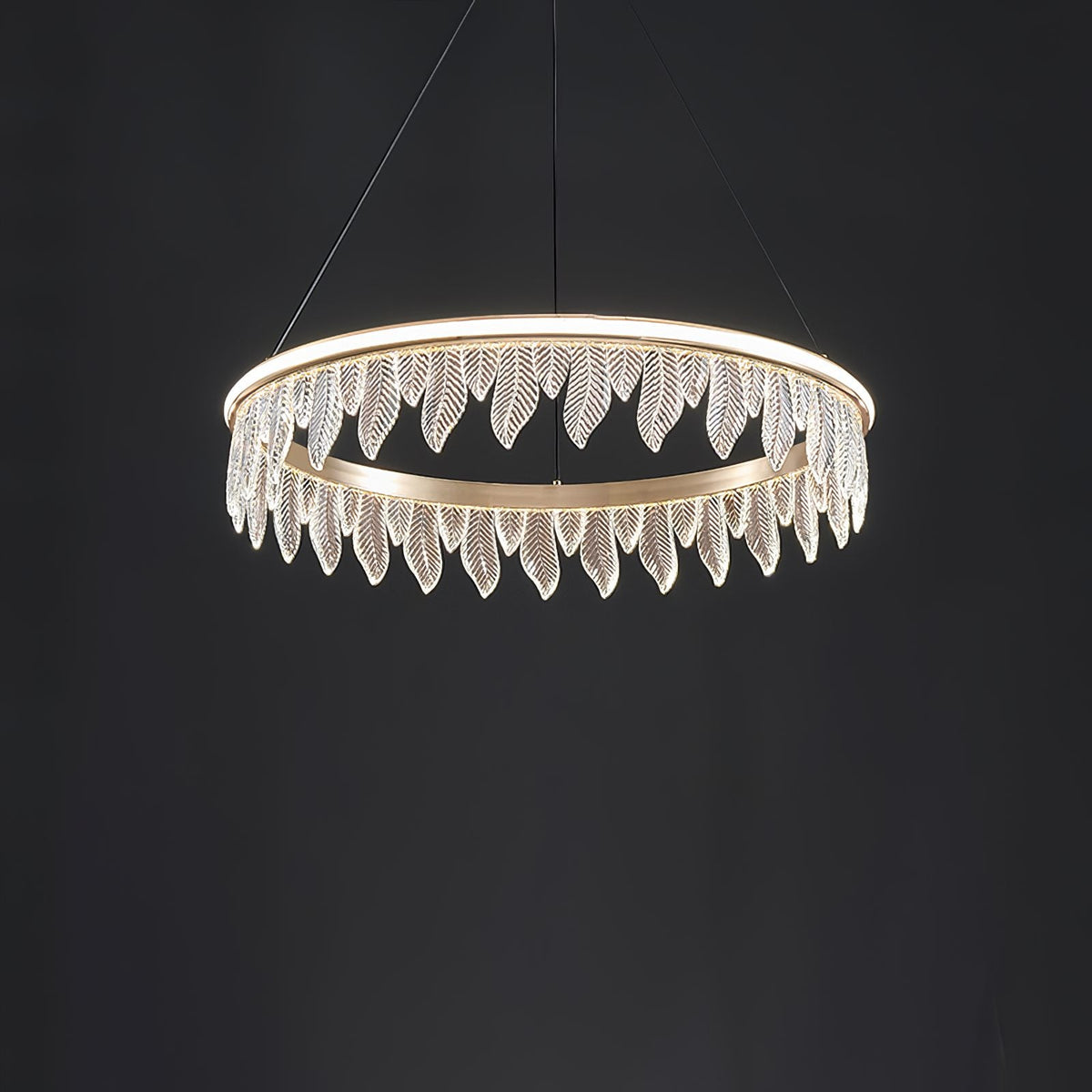 Holy Light Leaf Chandelier