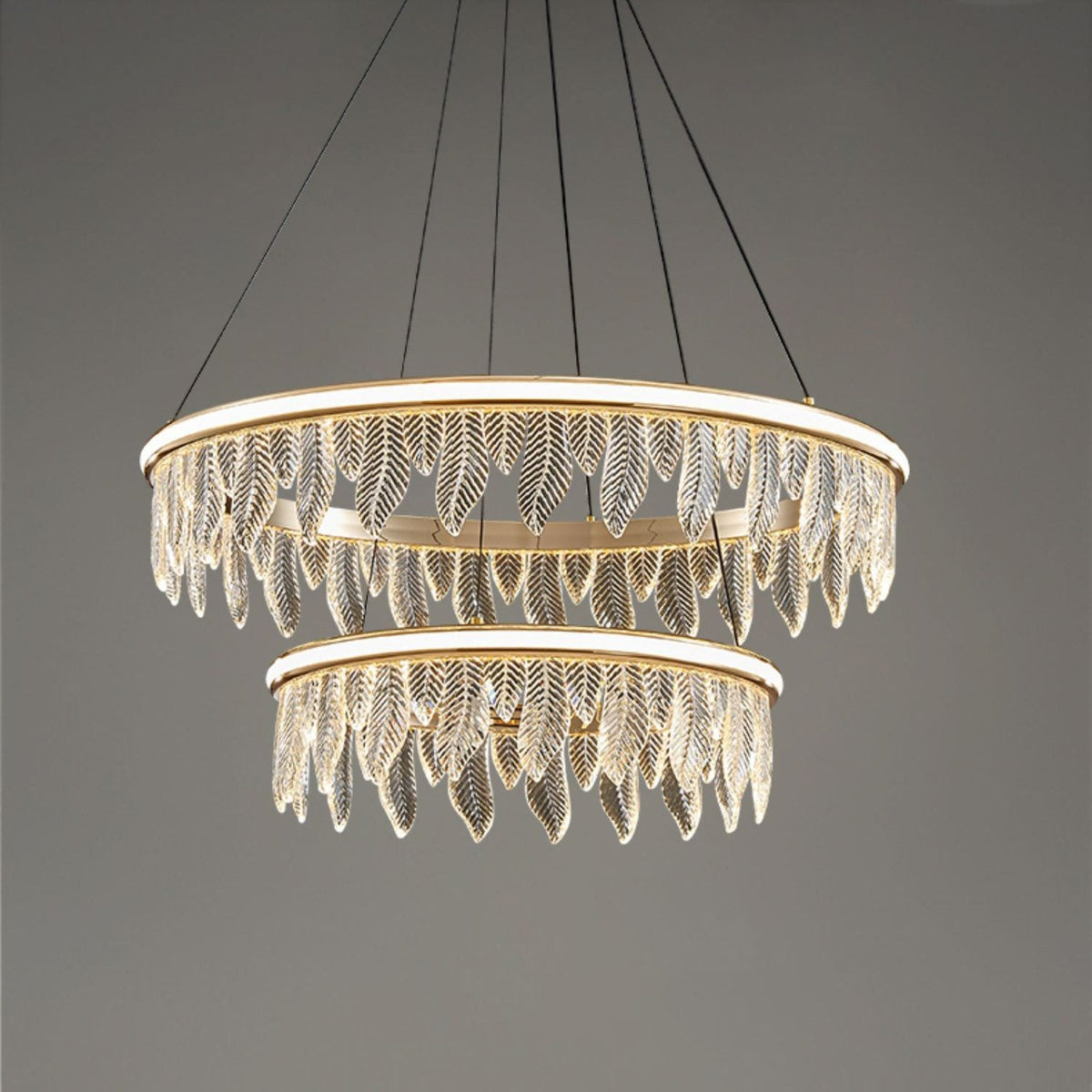 Holy Light Leaf Chandelier