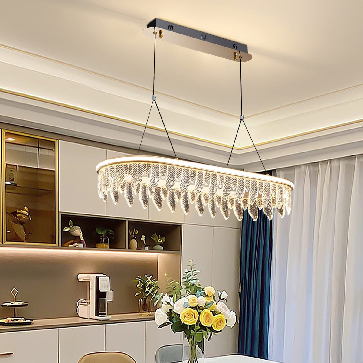 Holy Light Leaf Chandelier
