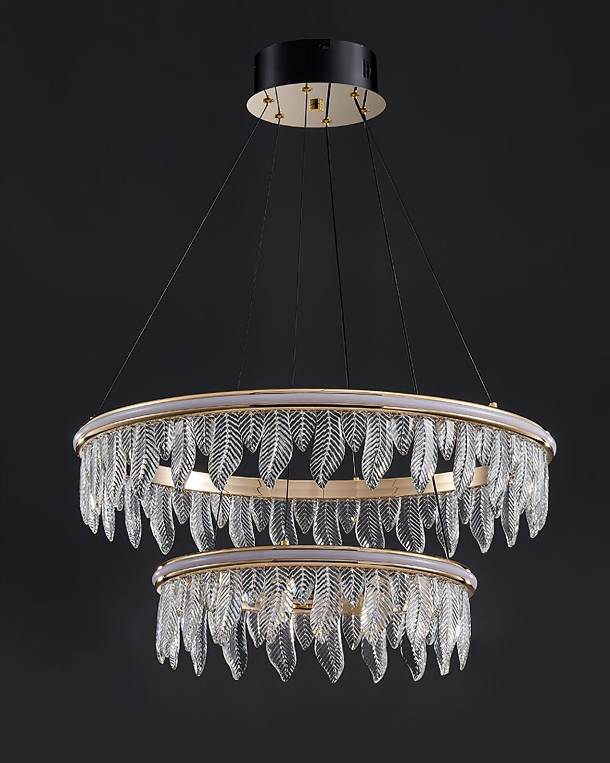 Holy Light Leaf Chandelier