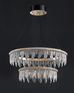 Holy Light Leaf Chandelier