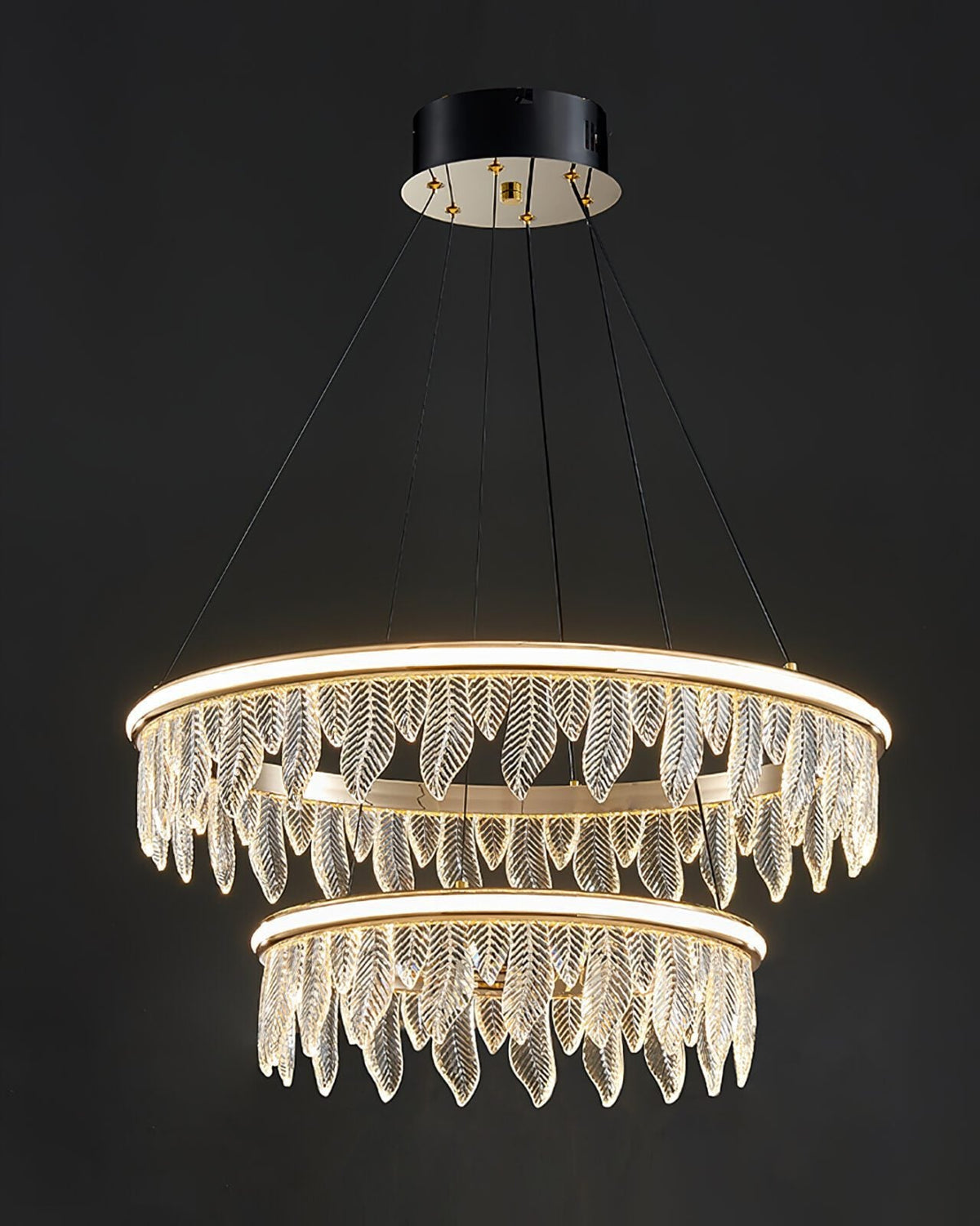 Holy Light Leaf Chandelier
