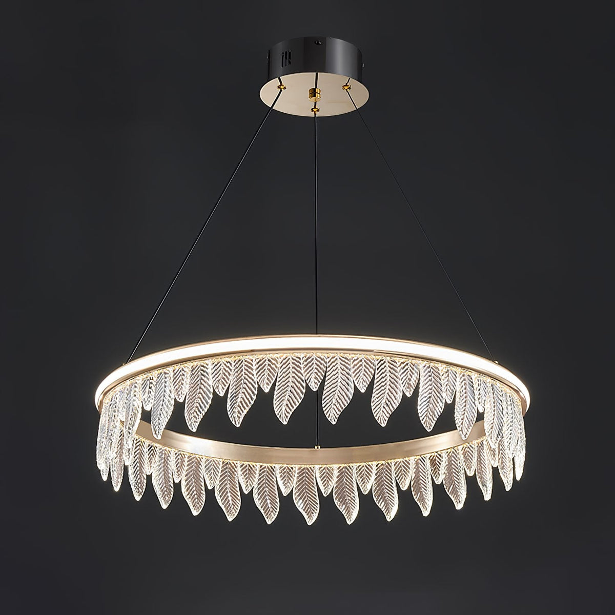 Holy Light Leaf Chandelier