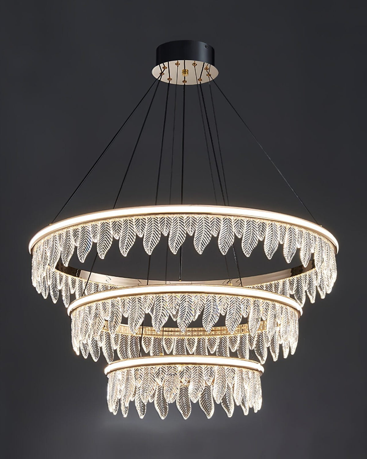 Holy Light Leaf Chandelier