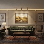 Horizon Brass Ceiling Spot Light – Adjustable LED Accent Lighting