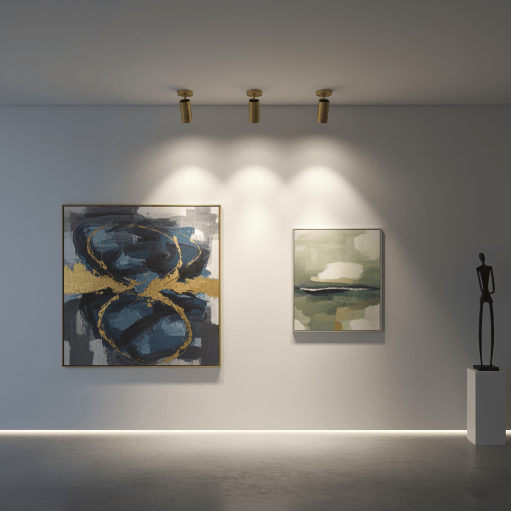 Horizon Brass Ceiling Spot Light – Adjustable LED Accent Lighting