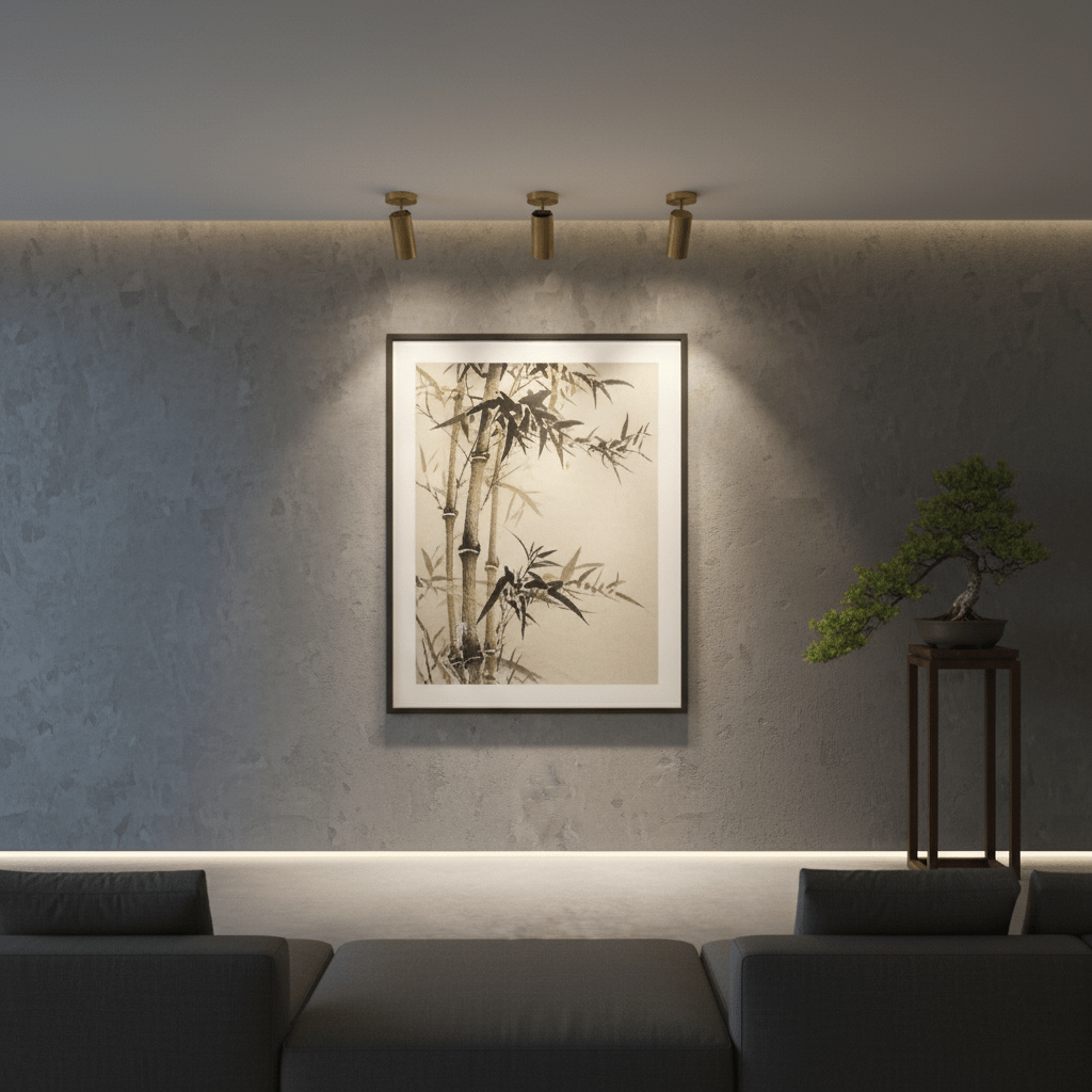 Horizon Brass Ceiling Spot Light – Adjustable LED Accent Lighting