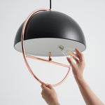Huan Pendant Light – Modern Minimalist Metal Ceiling Lamp for Living and Dining Rooms