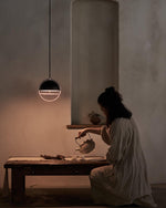 Huan Pendant Light – Modern Minimalist Metal Ceiling Lamp for Living and Dining Rooms