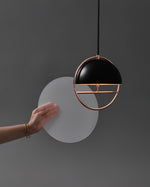 Huan Pendant Light – Modern Minimalist Metal Ceiling Lamp for Living and Dining Rooms