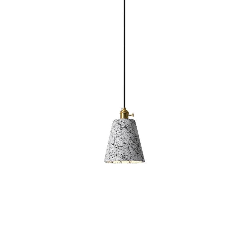 Hubble Cement Pendant Light – Modern Industrial Minimalist Ceiling Lamp