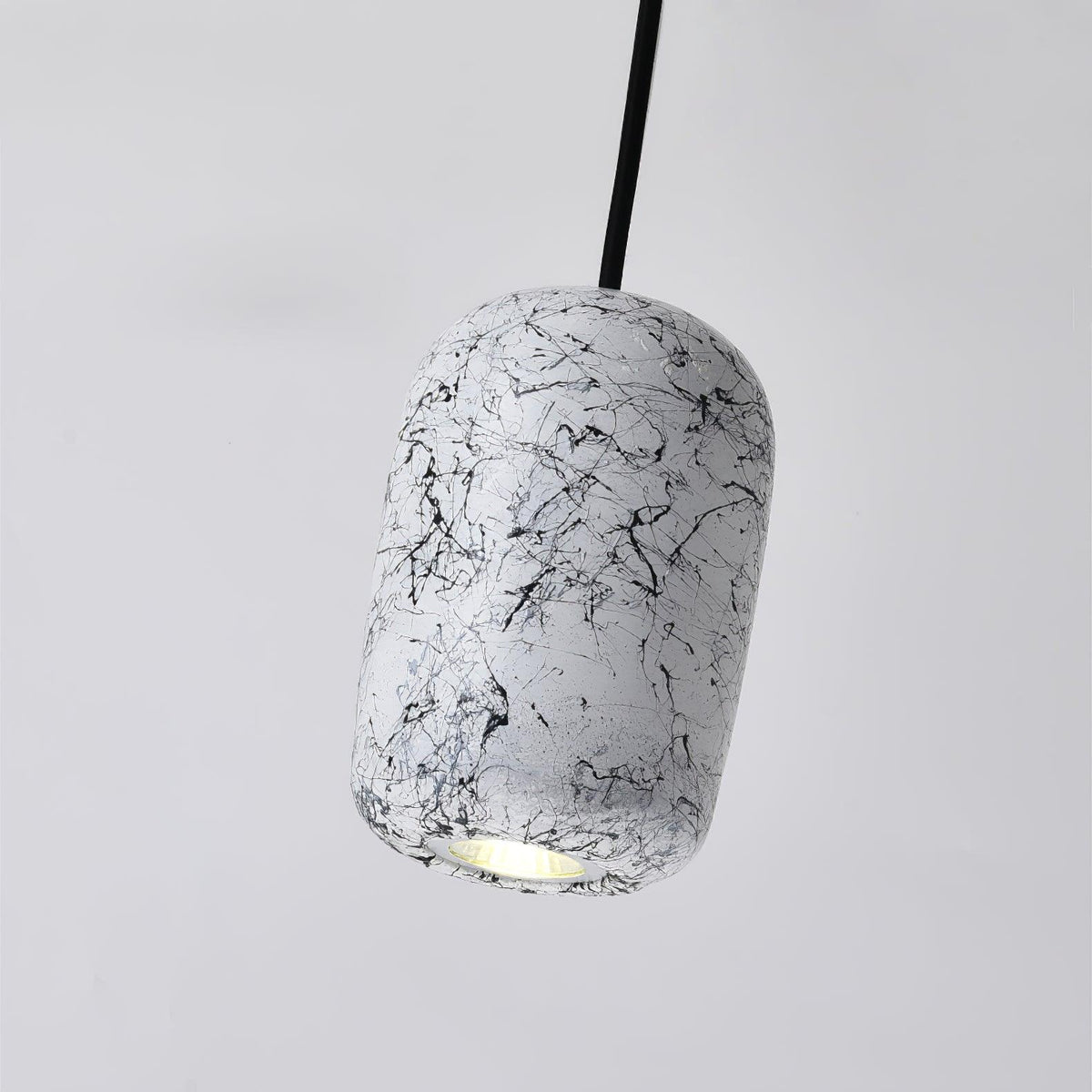 Hubble Cement Pendant Light – Modern Industrial Minimalist Ceiling Lamp