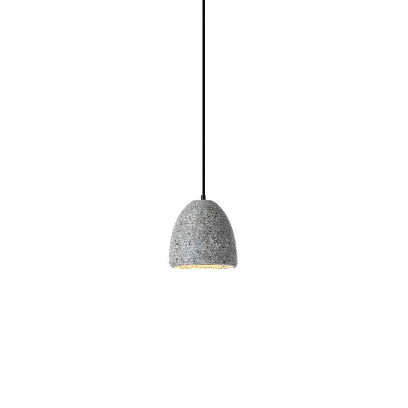 Hubble Cement Pendant Light – Modern Industrial Minimalist Ceiling Lamp
