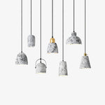Hubble Cement Pendant Light – Modern Industrial Minimalist Ceiling Lamp