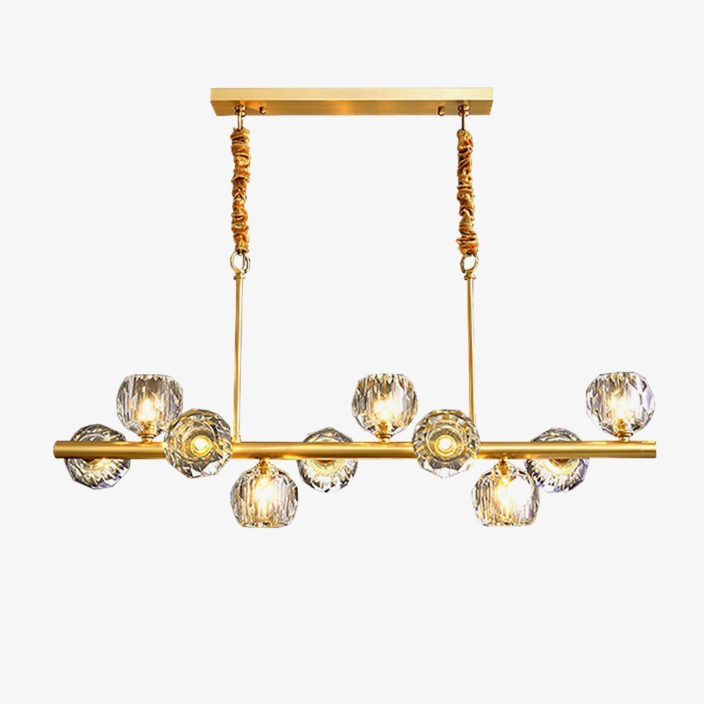 Hubble Crystal Ball Chandelier