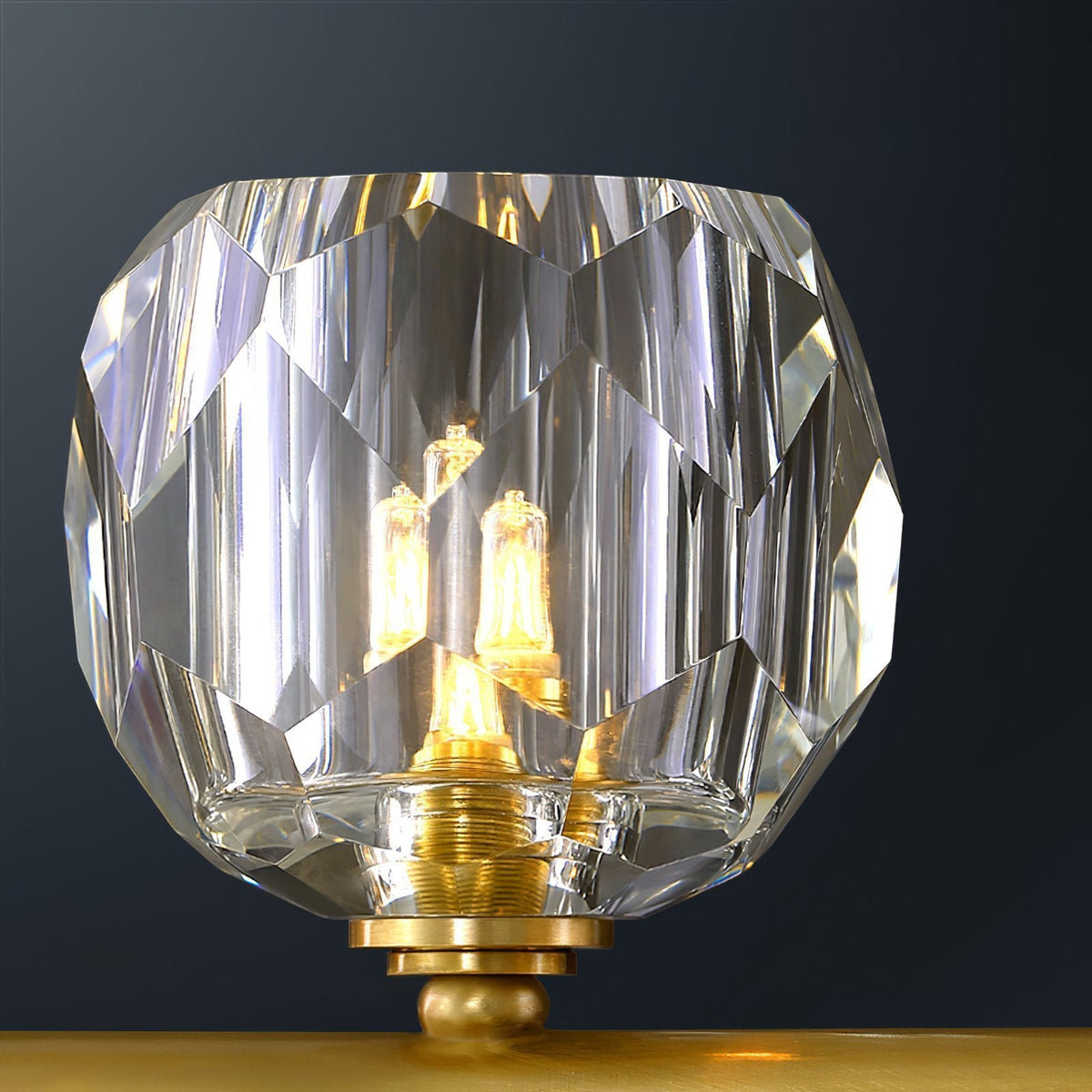 Hubble Crystal Ball Chandelier