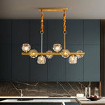 Hubble Crystal Ball Chandelier