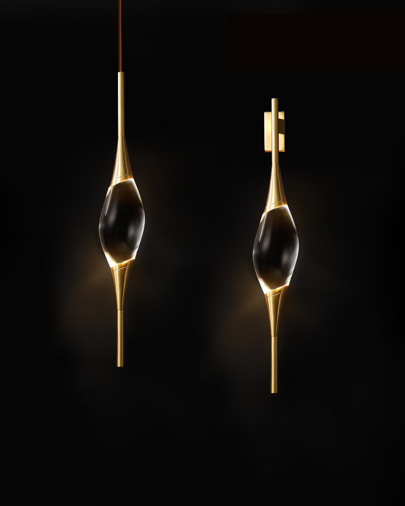 Female Figure Wall lamp