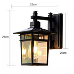 European Style Garden Villa Entrance Garden Wall Mounted Lights