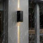 Creative Double Headed Aluminum Led Outdoor Wall Light