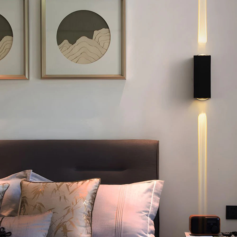 Creative Double Headed Aluminum Led Outdoor Wall Light