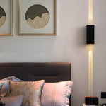 Creative Double Headed Aluminum Led Outdoor Wall Light