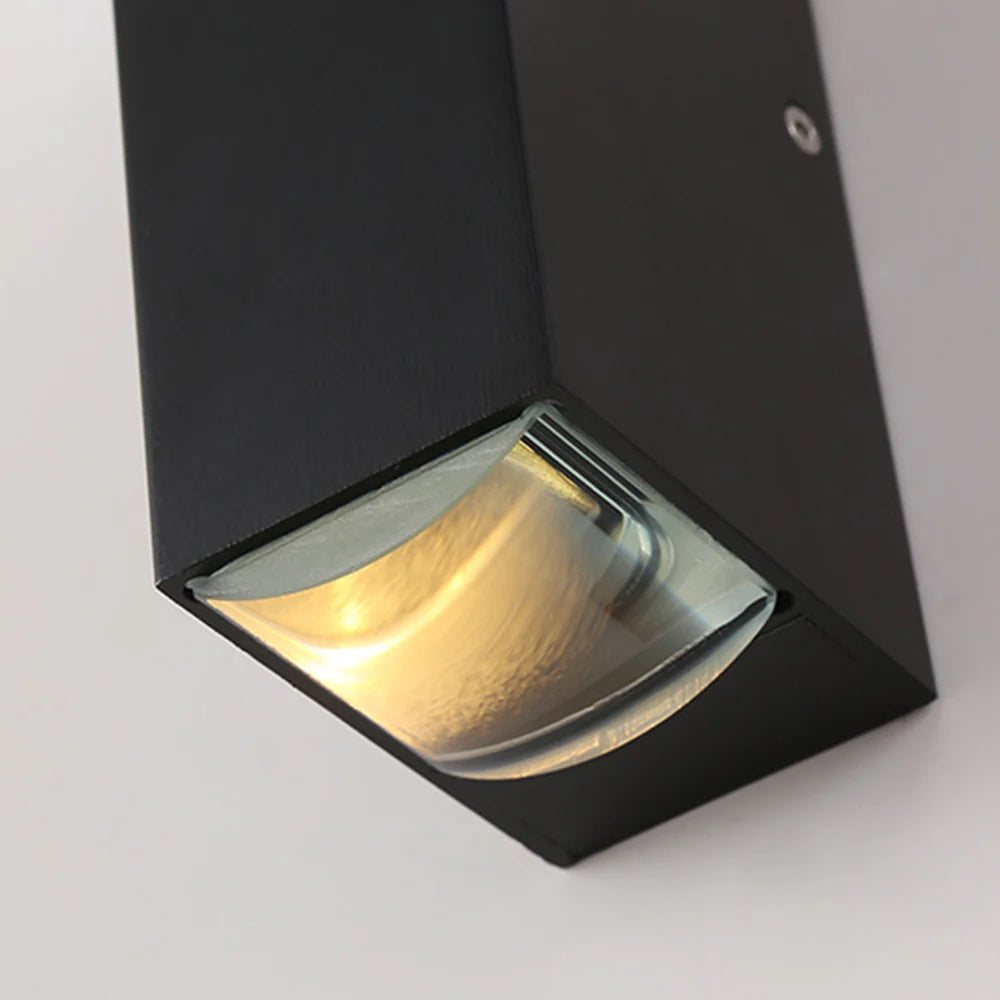 Creative Double Headed Aluminum Led Outdoor Wall Light