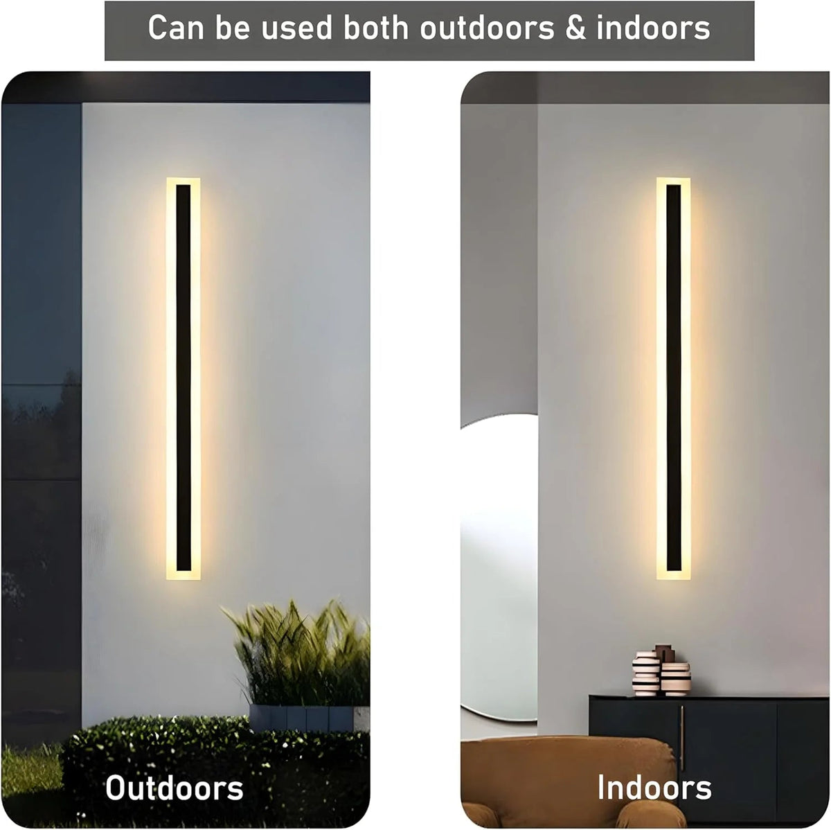 Modern Minimalism Acrylic Outdoor Led Wall Lights