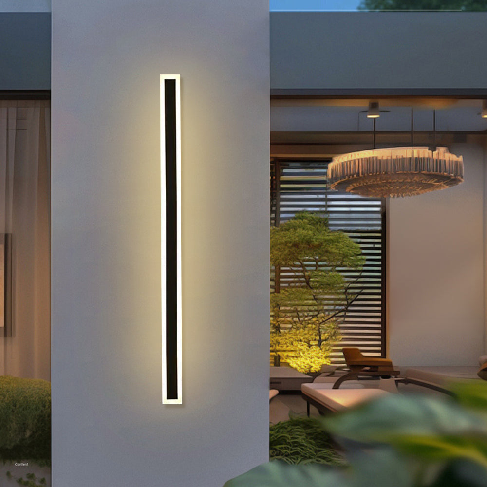 Modern Minimalism Acrylic Outdoor Led Wall Lights