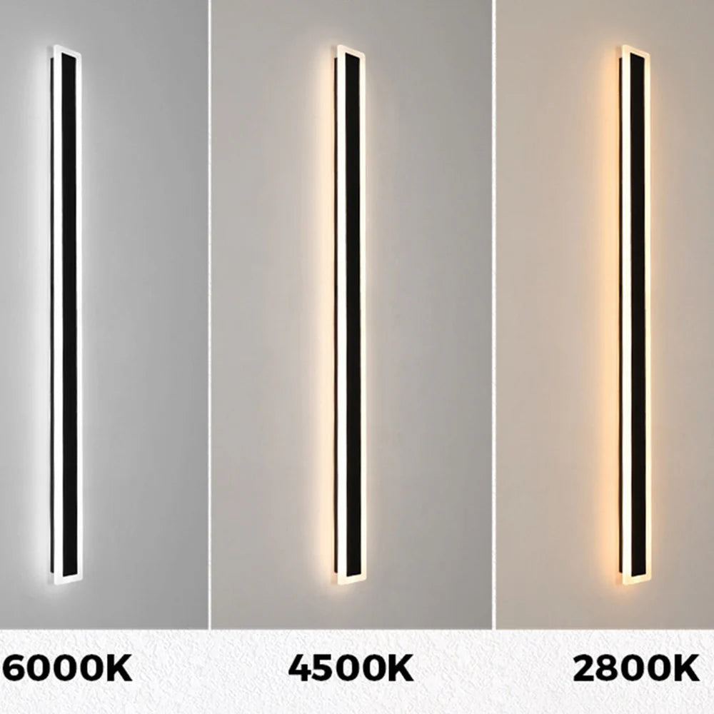Modern Minimalism Acrylic Outdoor Led Wall Lights