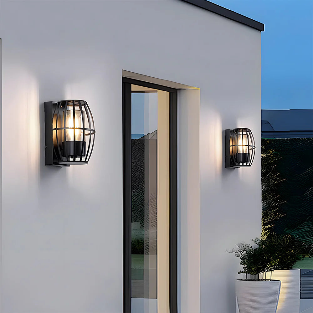New Chinese Style Waterproof And Moisture Proof Outdoor Wall Lamp