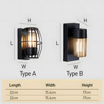 New Chinese Style Waterproof And Moisture Proof Outdoor Wall Lamp