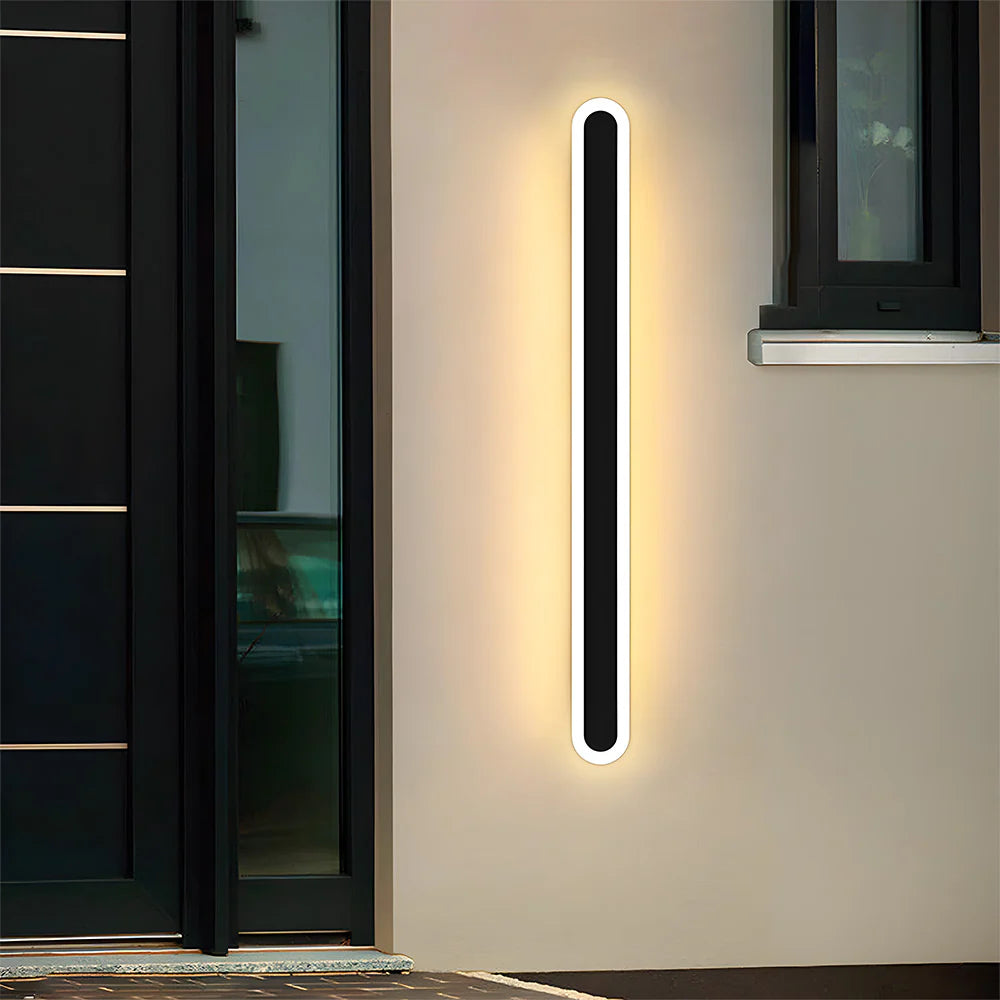 Modern Round Head Outdoor Waterproof Led Wall Light