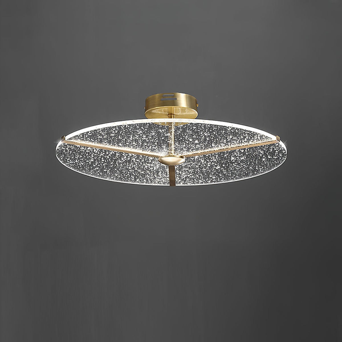 Ice Pattern Ceiling Lamp