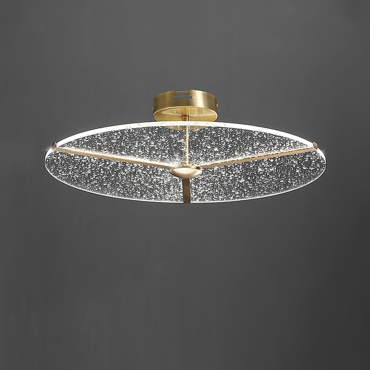 Ice Pattern Ceiling Lamp