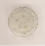 Illuminese Modern Flush Mount Ceiling Light with Acrylic Shade, Nickel Finish