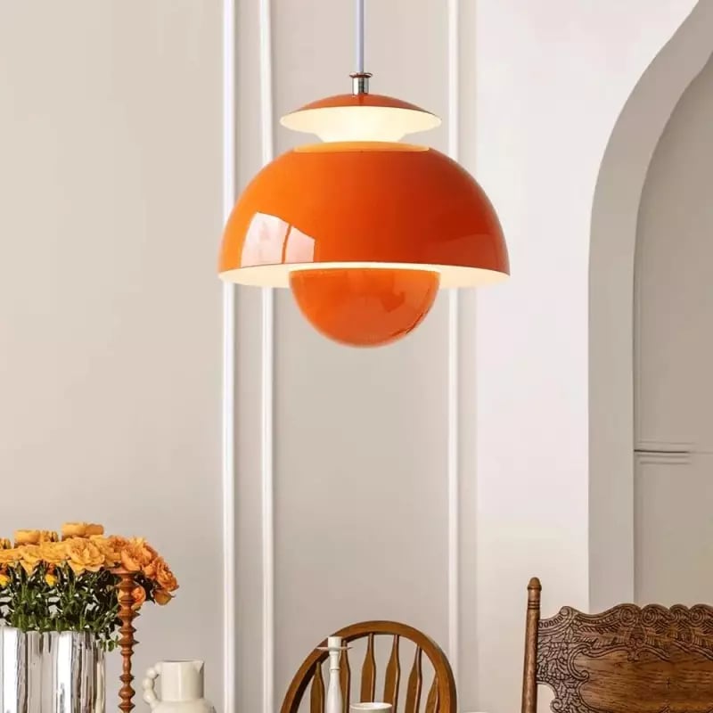 Nordic Retro Bud Pendant Light