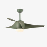 Verdantia Aero 52" Ceiling Fan with Integrated LED Light in Sage Green
