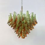 Marielle Glass Chandelier – Modern Art Deco Pendant Light for Dining Room & Foyer