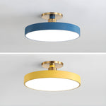 Isla Flush Mount Ceiling Light – Modern LED Ceiling Lamp with Acrylic Diffuser