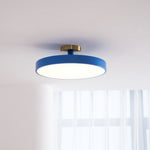 Isla Flush Mount Ceiling Light – Modern LED Ceiling Lamp with Acrylic Diffuser