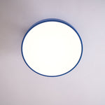 Isla Flush Mount Ceiling Light – Modern LED Ceiling Lamp with Acrylic Diffuser