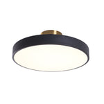 Isla Flush Mount Ceiling Light – Modern LED Ceiling Lamp with Acrylic Diffuser