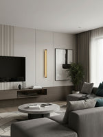 Isolde Alabaster Wall Sconce – Modern LED Wall Light in Bronze
