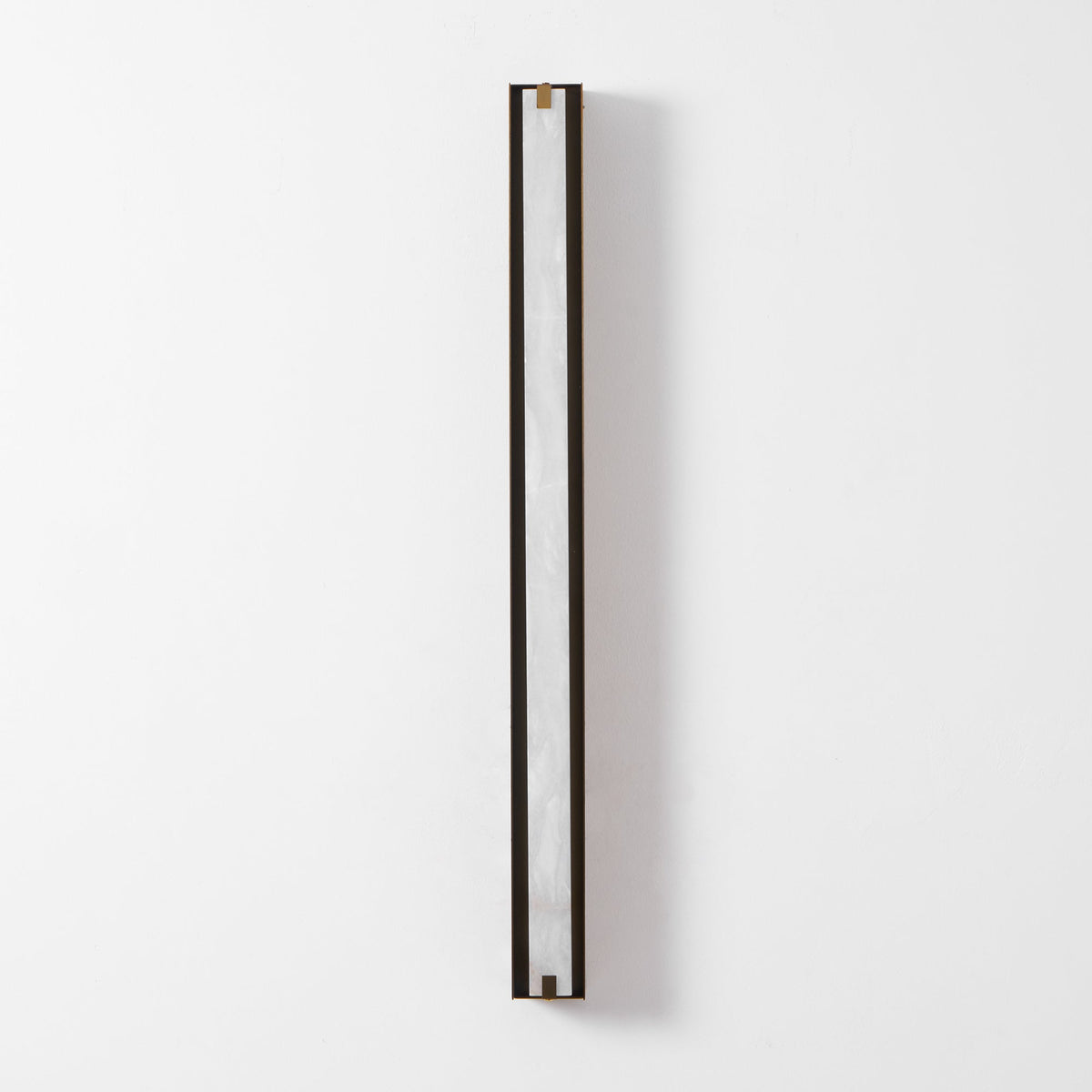 Isolde Alabaster Wall Sconce – Modern LED Wall Light in Bronze
