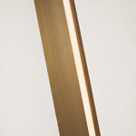 Isolde Alabaster Wall Sconce – Modern LED Wall Light in Bronze