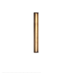 Isolde Alabaster Wall Sconce – Modern LED Wall Light in Bronze
