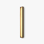 Isolde Alabaster Wall Sconce – Modern LED Wall Light in Bronze